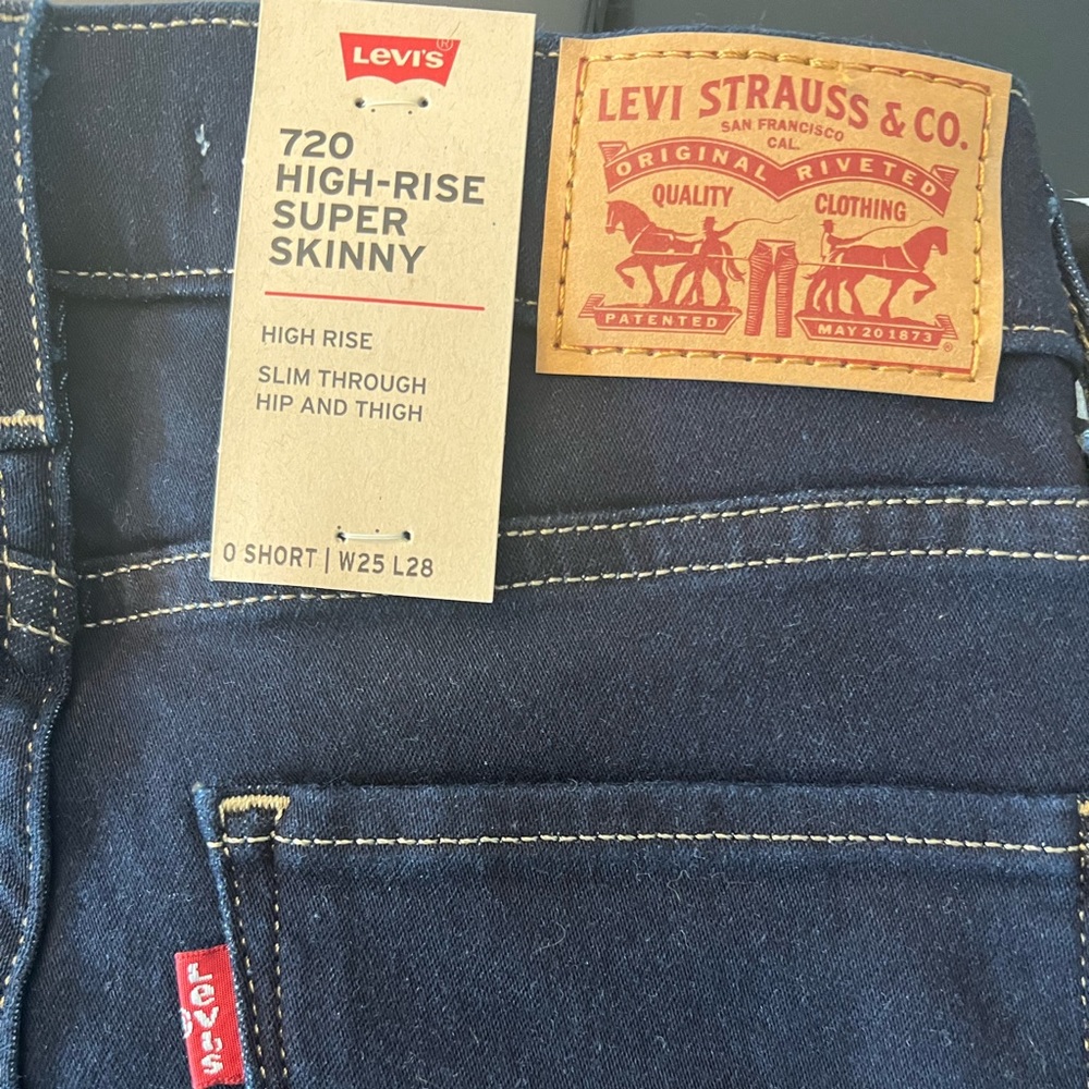 Levi’s 720 Super Skinny High Rise Jeans
